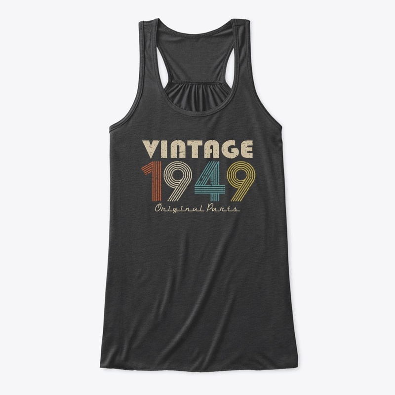 Vintage  Original 1949 70 Birthday Shirt