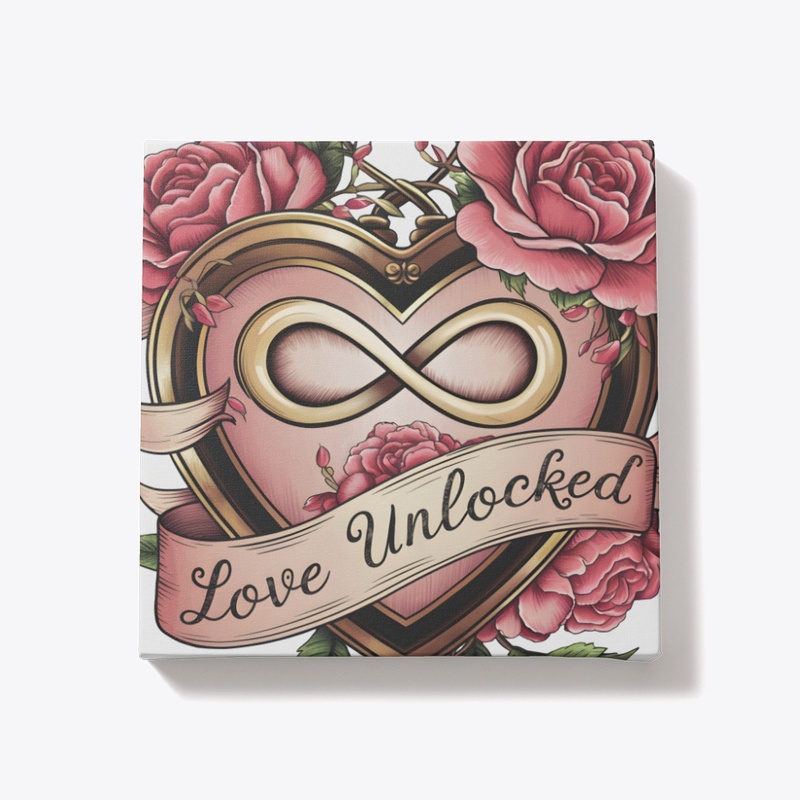 "Love Unlocked: Heart Locket 💖🌹✨