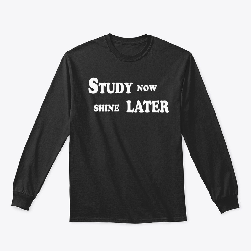 Study Now, Shine Later