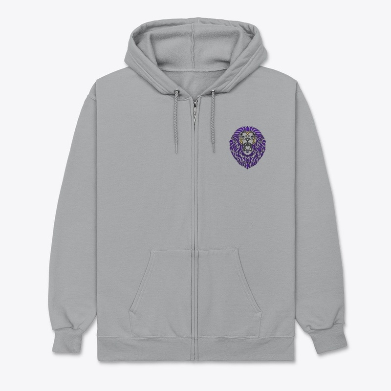 Vibrant Gold Lion t-shirt and hoodies