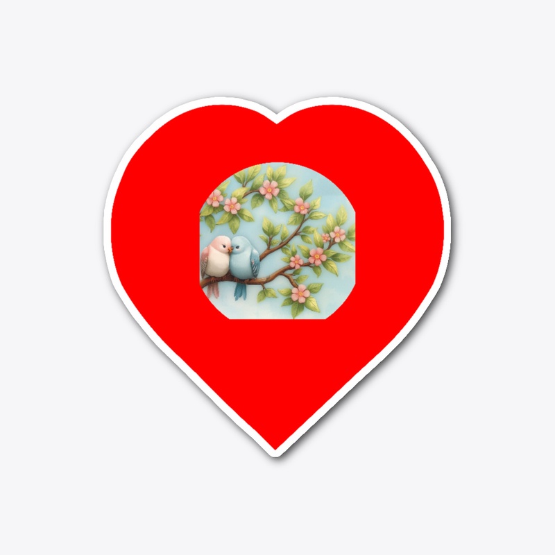 Romantic Heart Icon Illustration