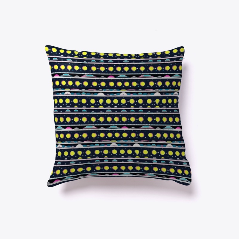 Retro UFO Pattern