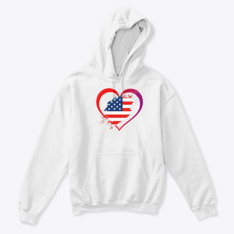 American Heart Flag Tee