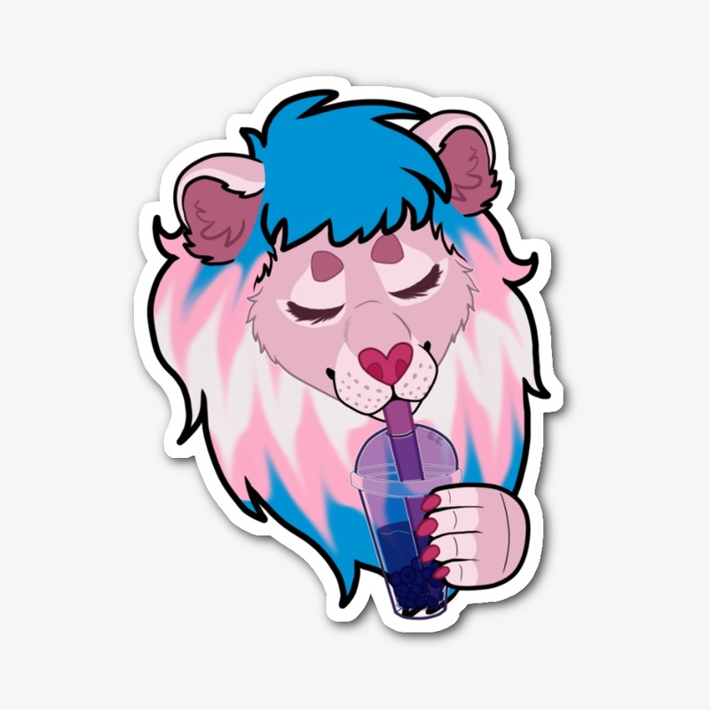 Bubble Tea Pride Lion (Transgender)