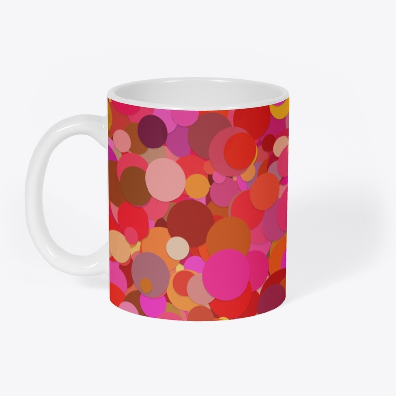 allover printed pink  design