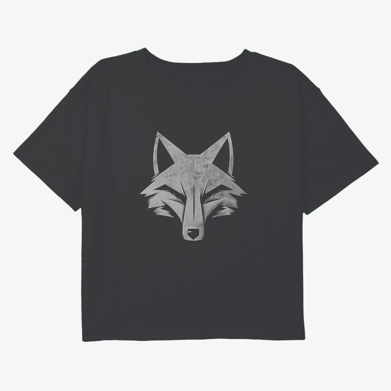 Minimalist Geometric Fox Art