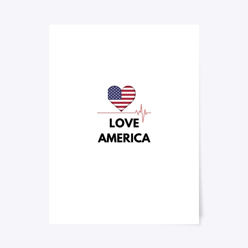 Love America Tee - Independence day Tee!