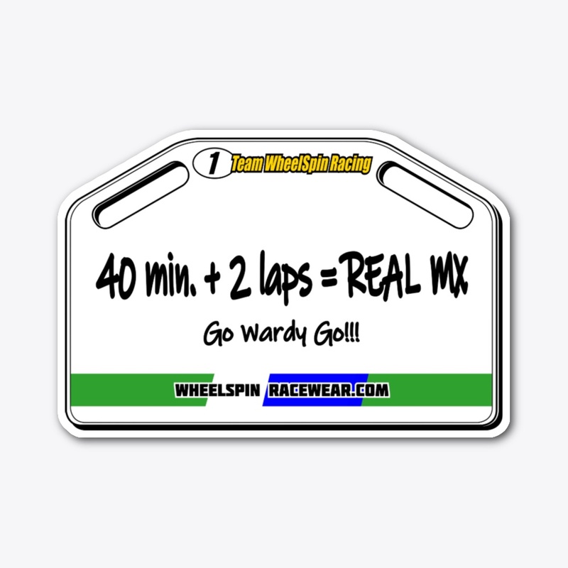 Real MX Pit Board (Green-blue)