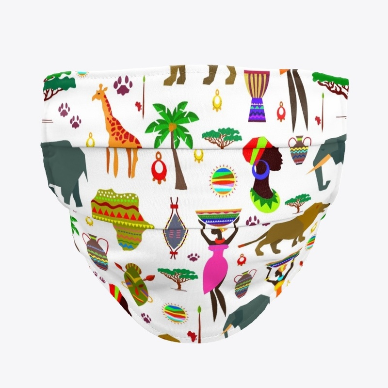 African Face Mask