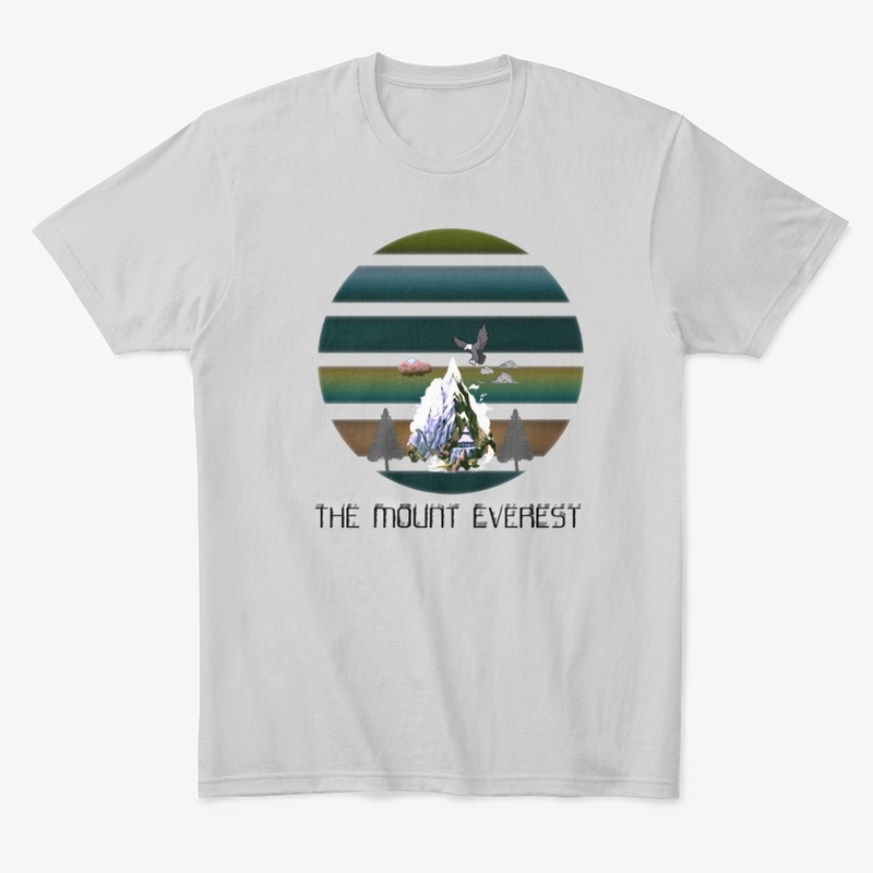The mount everest t-shirt design. 