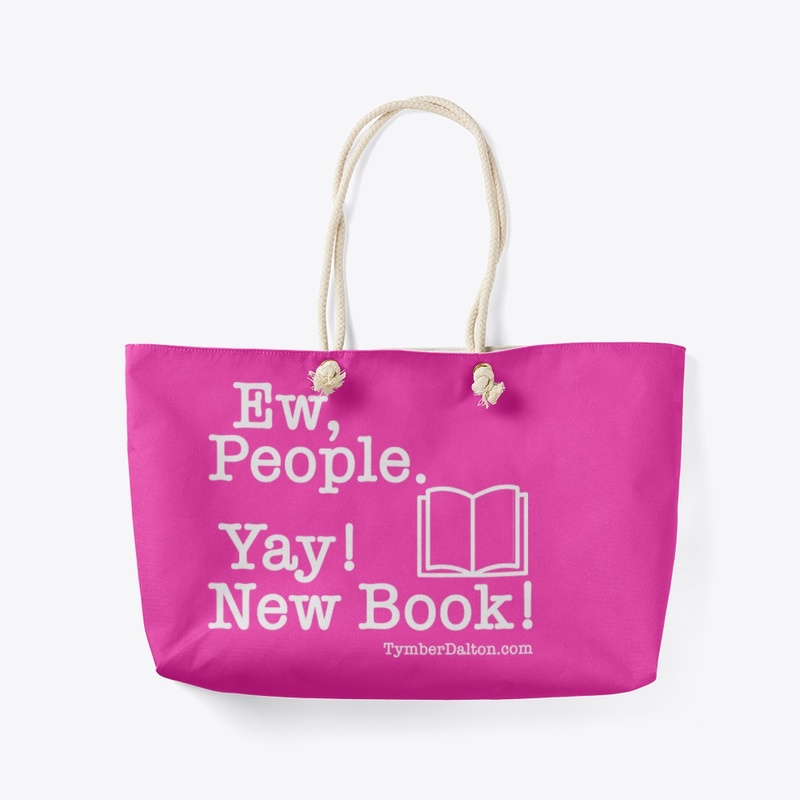 Ew, People. Yay! New Book! (White)