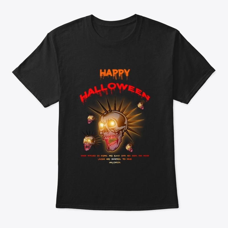 Hallowween spooky t-shirt