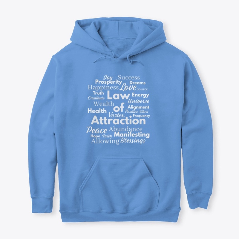 Law of Attraction Word Cloud Hoodie