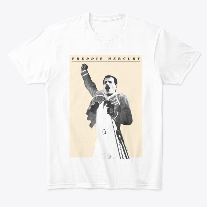 Freddie Mercury Official Shout Punching Air