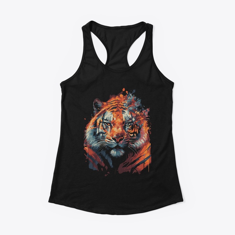 tiger in the forest