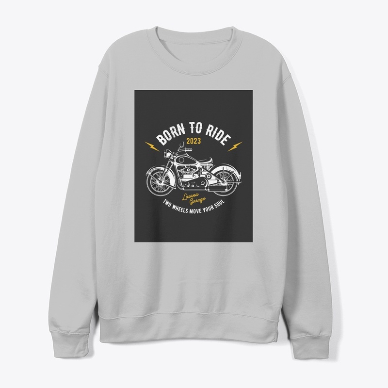 Born to ride design shirt 