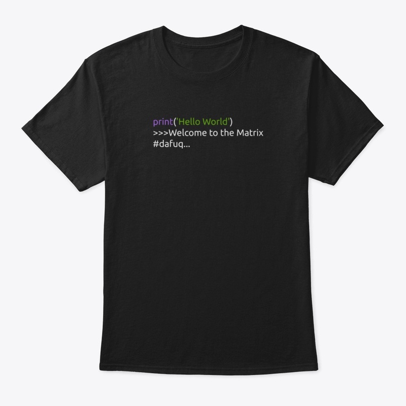 Funny Python Matrix Shirt!