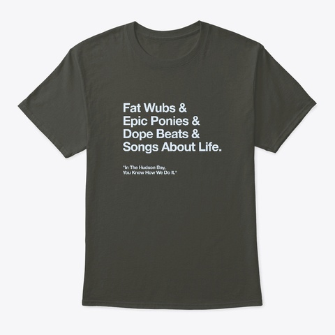 Fat Wubs Smoke Gray T-Shirt Front