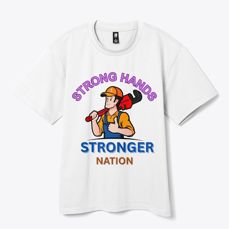 Strong hands , stronger nation... Labor