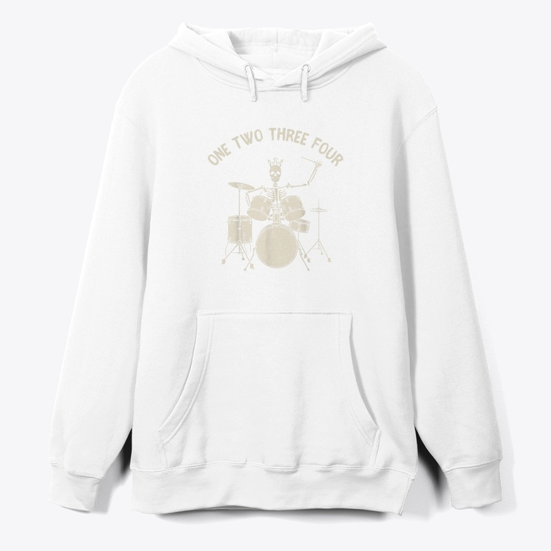 Halloween Skeleton Play Drum cool tshirt