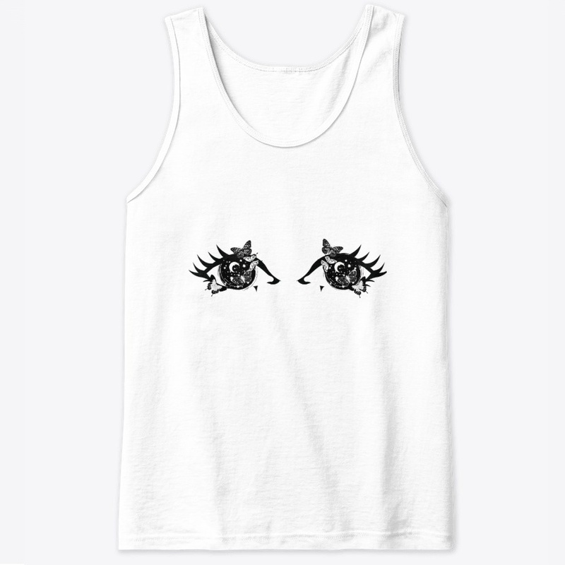 Butterfly Moon Eyes Art