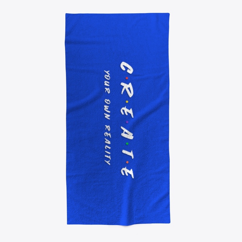 Create Your Own Reality Beach Towel