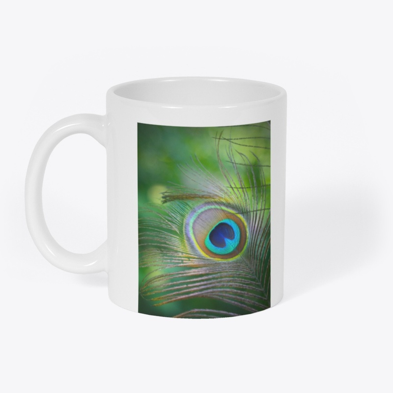 "Peacock’s Pride: A Sip of Elegance"