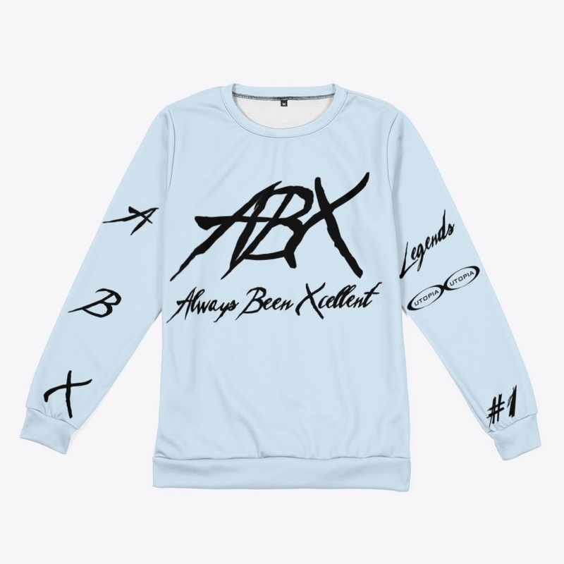 ABX All Over CrewNeck Sweater