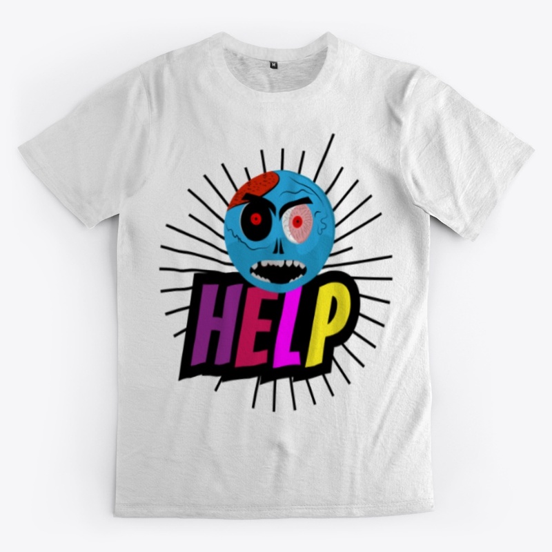 help cartoon zombie world
