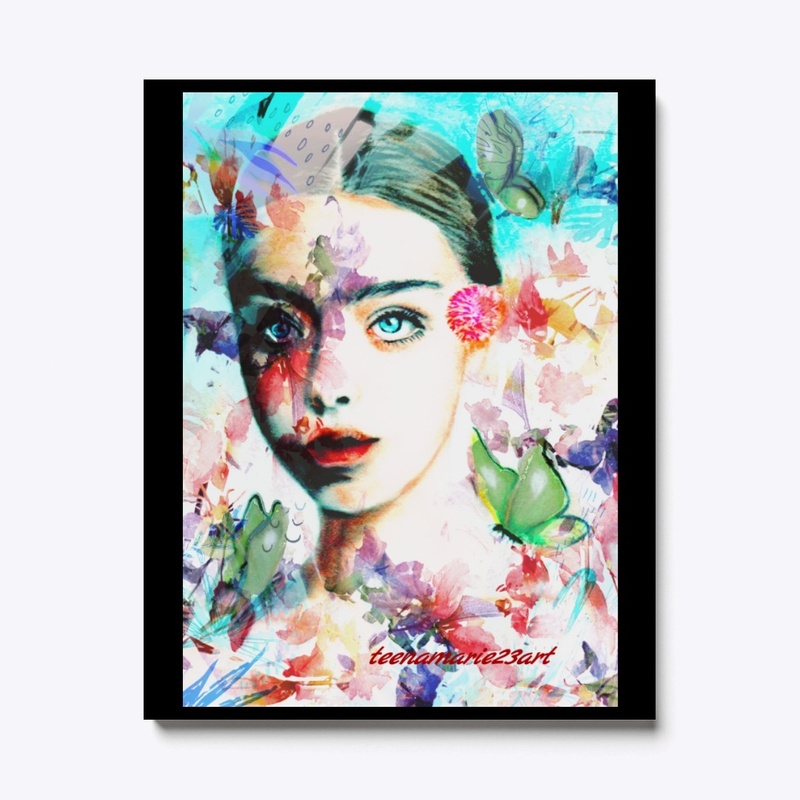 Girl in flowers