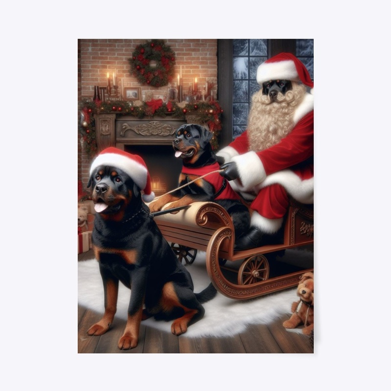 Rottweiler Christmas