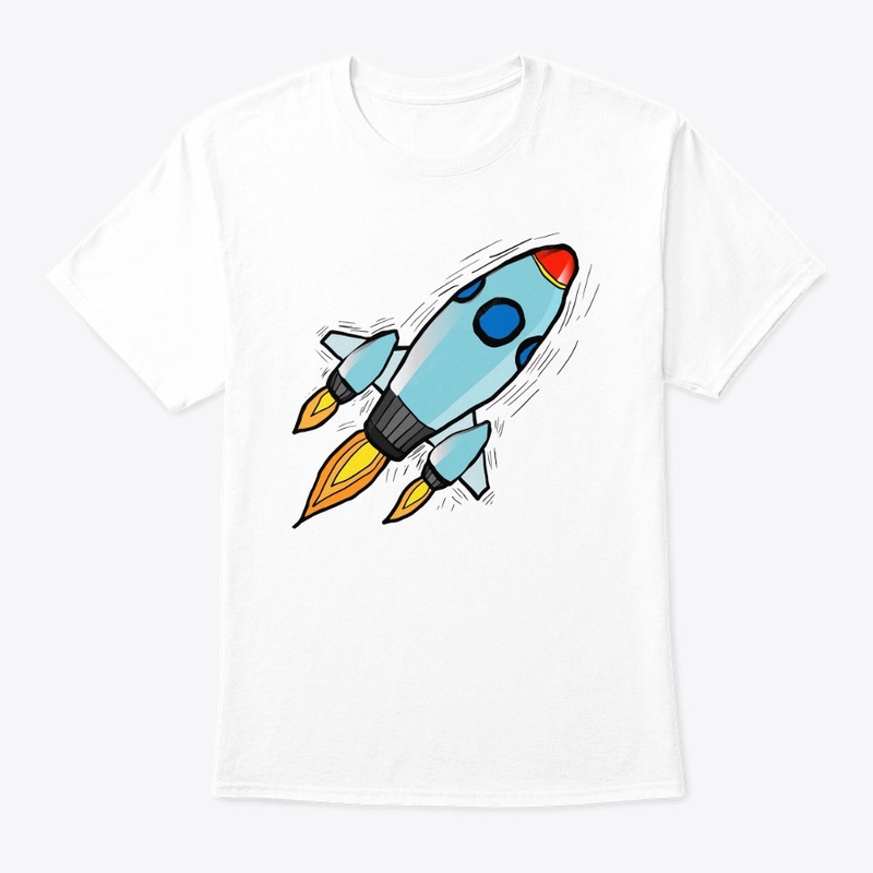 Rocket drawing design