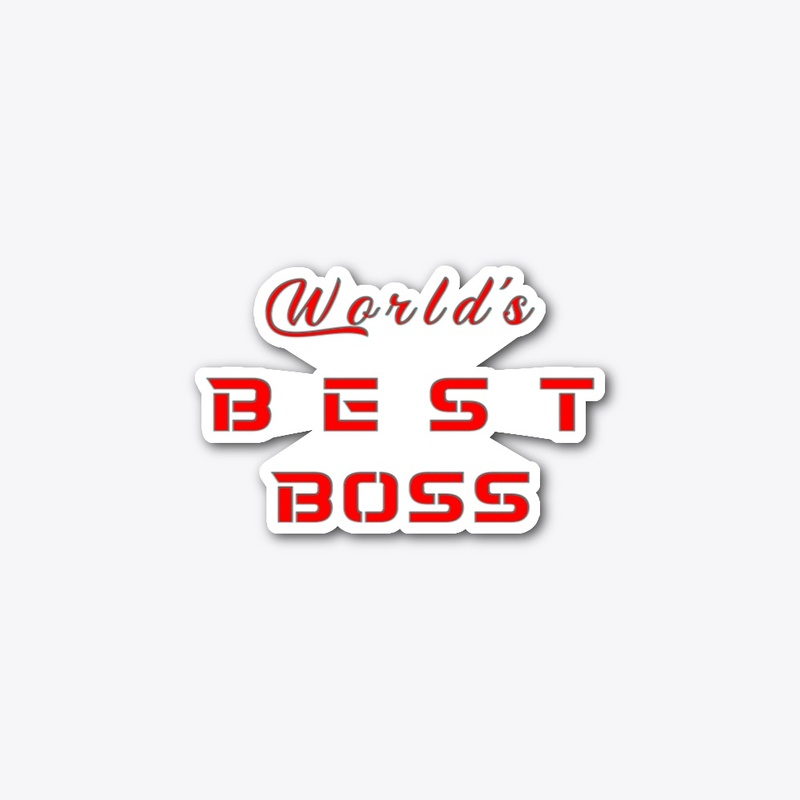 World's best boss t-shirt