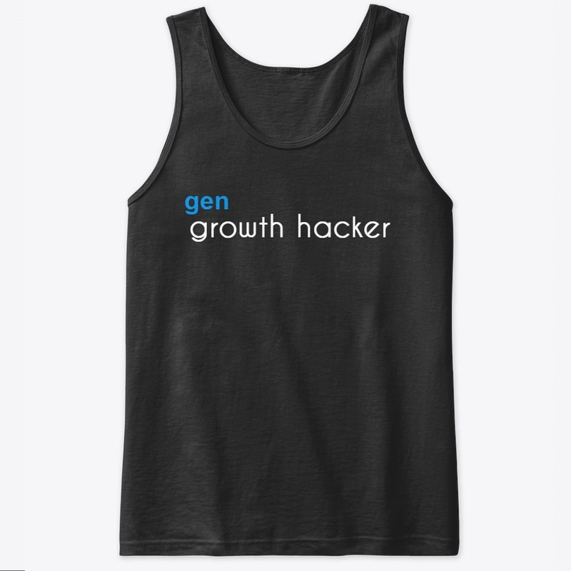 Growth hacker shirt - unisex - gen blue