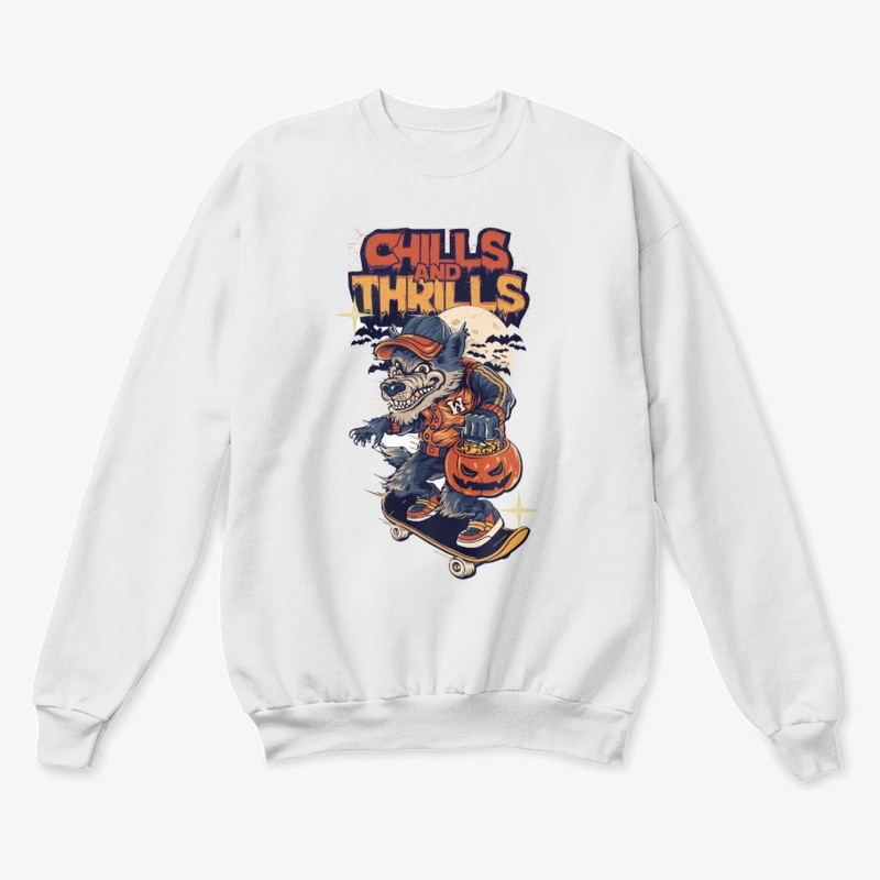 Chills and Thrills Halloween Skater
