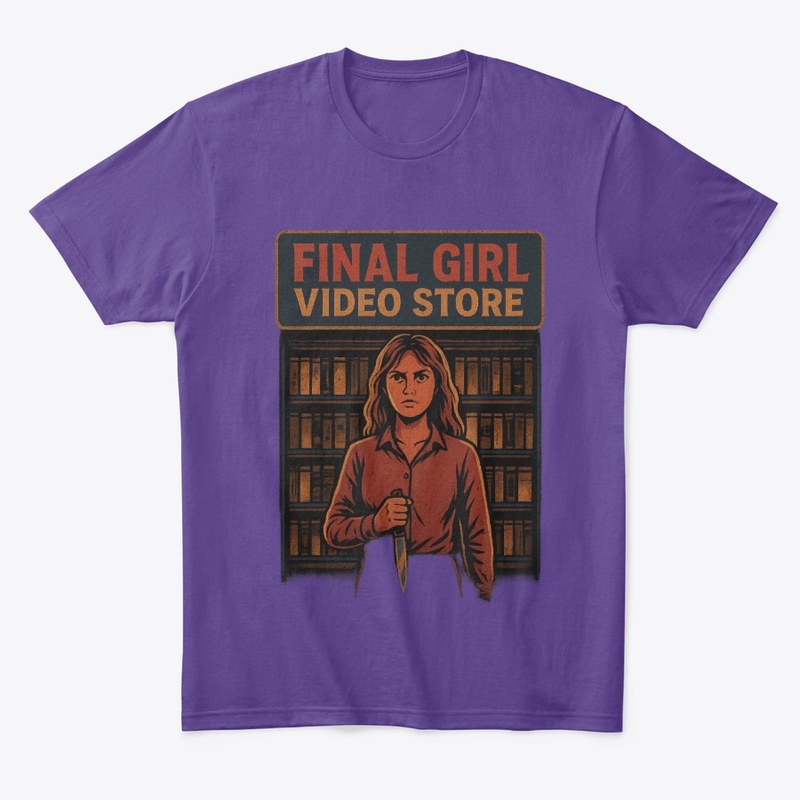 Final Girl Video Store Retro Horror VHS