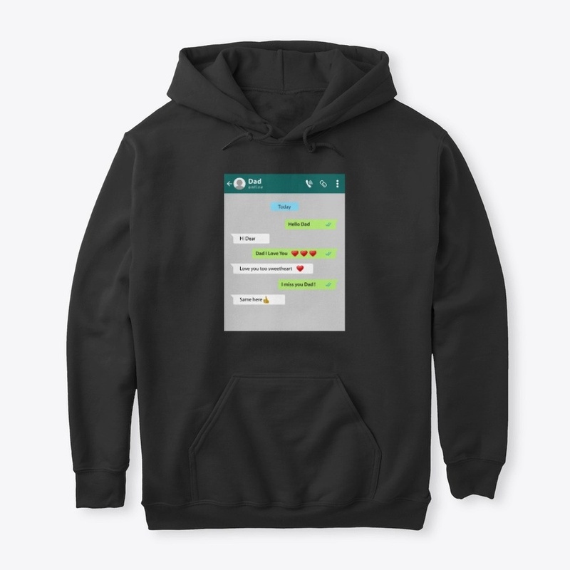 Chat with dad - Love you message