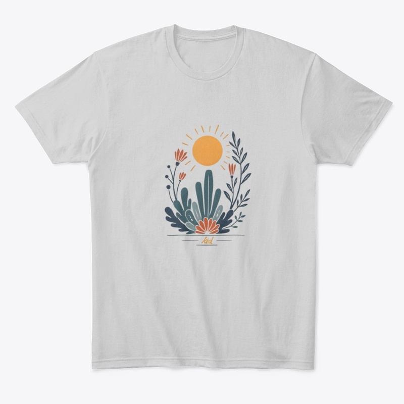 Modern, elegant graphic T-shirt design
