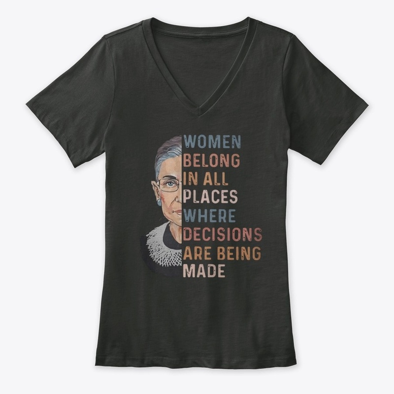 women belong in all places where 