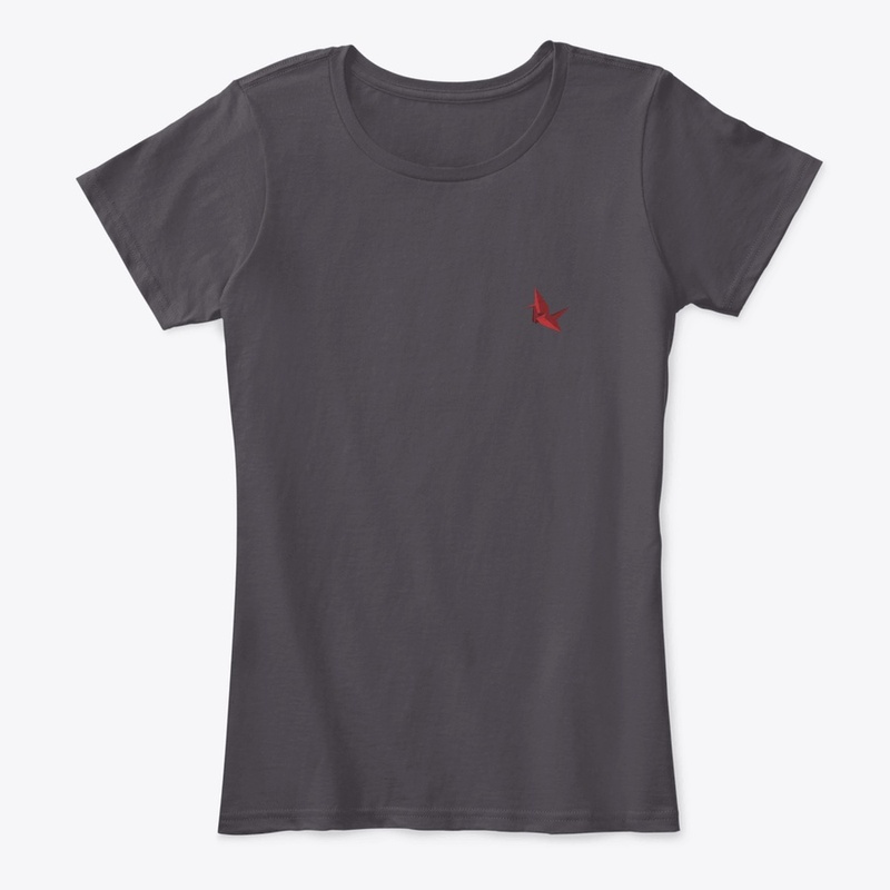 Tiny Red Origami Crane
