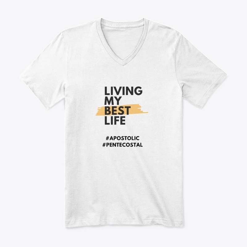 Living My Best Life | Black Font
