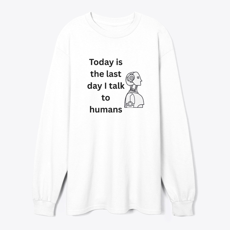 Goodbye Humans – AI Hoodie