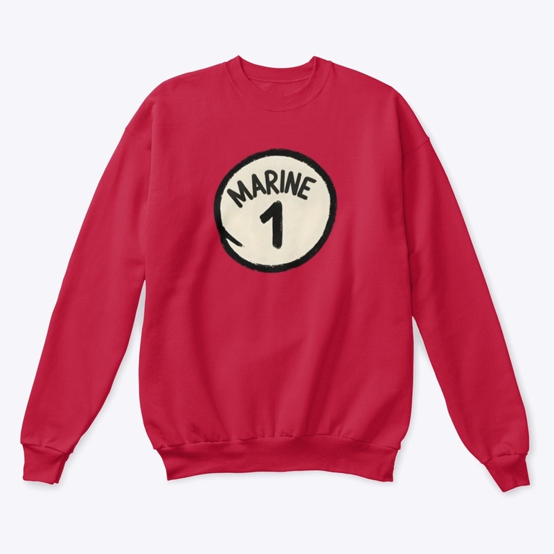 Marine 1 - Unisex Classic Crewneck Sweatshirt - Unisex Classic Crewneck Sweatshirt - Unisex Classic Crewneck Sweatshirt - Unisex Classic Crewneck Sweatshirt
