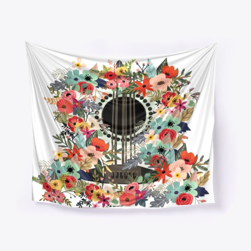 Guitar flowers