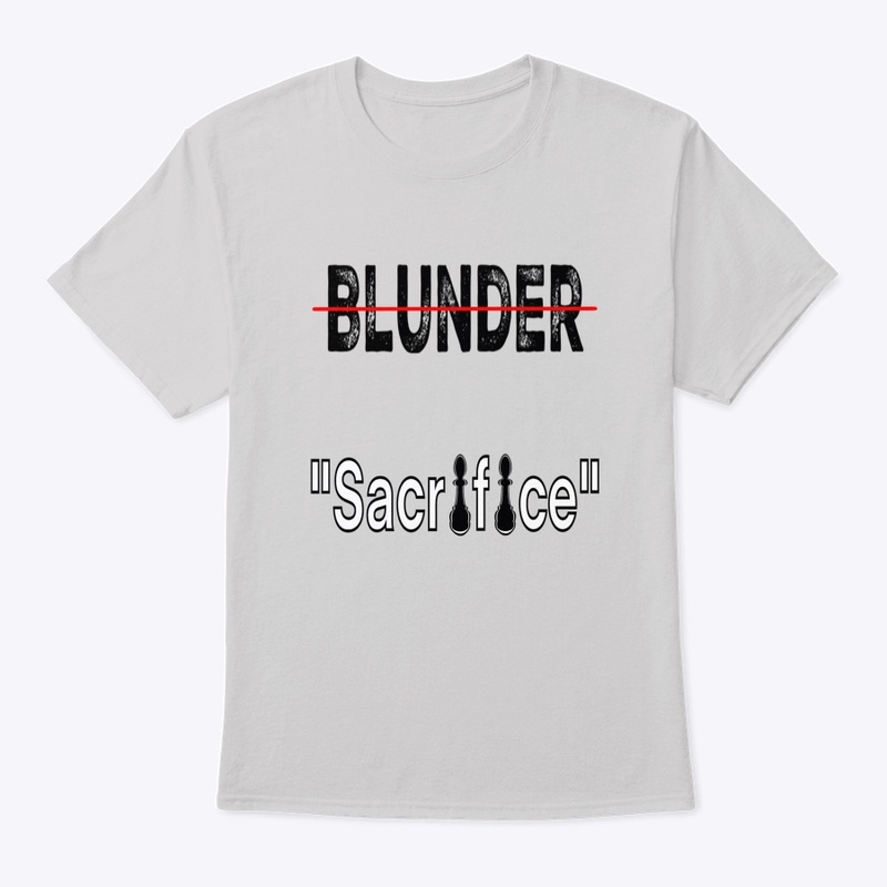 Blunder? Nope its sacrifice! Chess meme 