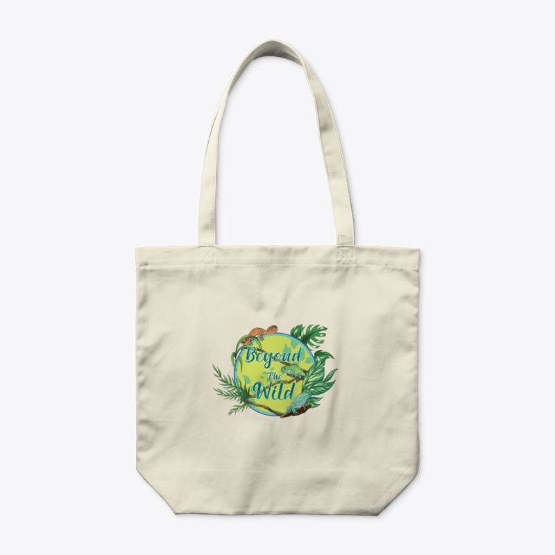Beyond The Wild Logo Organic Tote