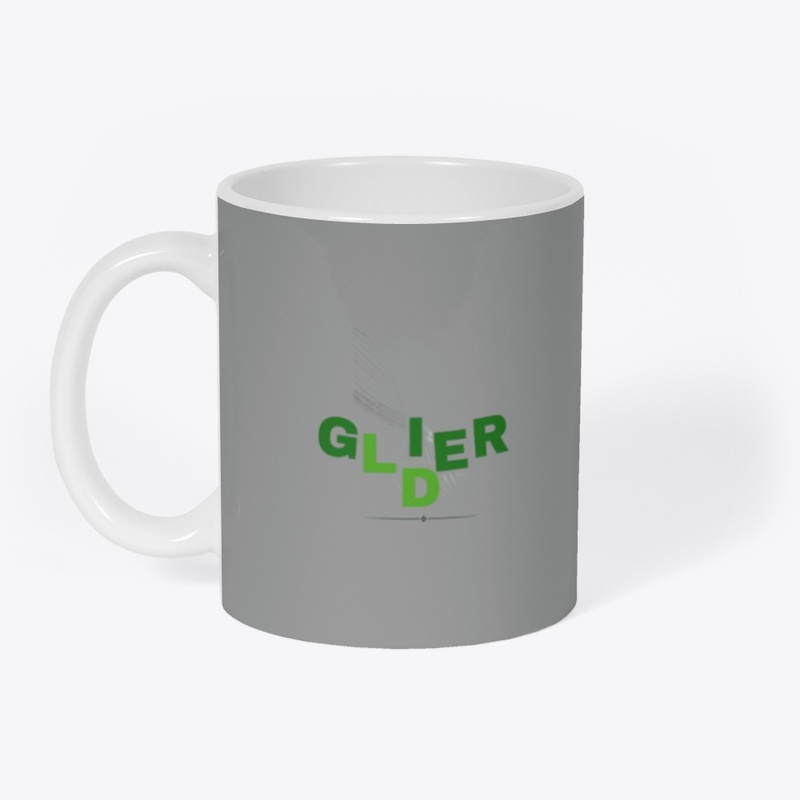 Glider Neon Green Logo Design