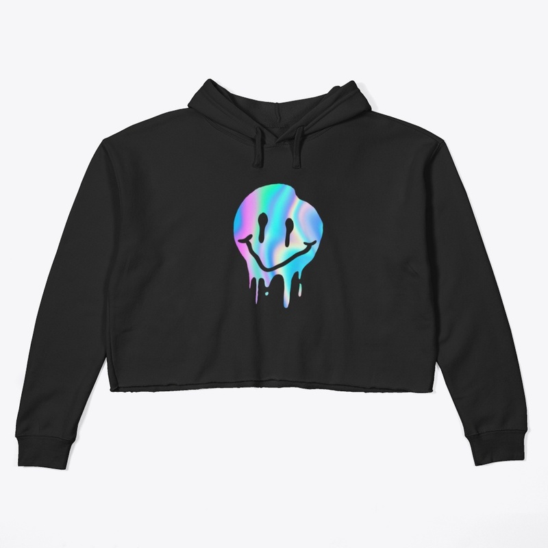 Happy Face Melting Trippy Design