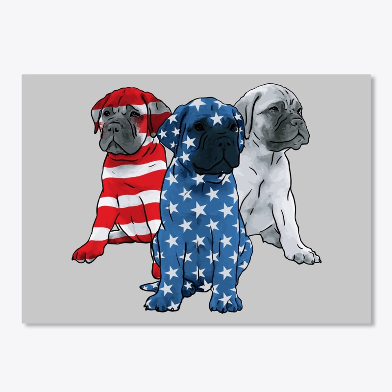 4th Of July Bullmastiff Lover Gift