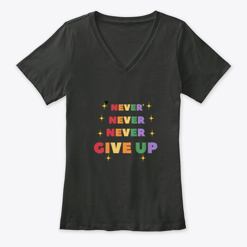 The Never Give Up Tee